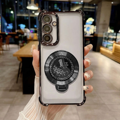 Samsung Galaxy A16 5G Premium Billion Wheel Rotating Shockproof Airbags Case