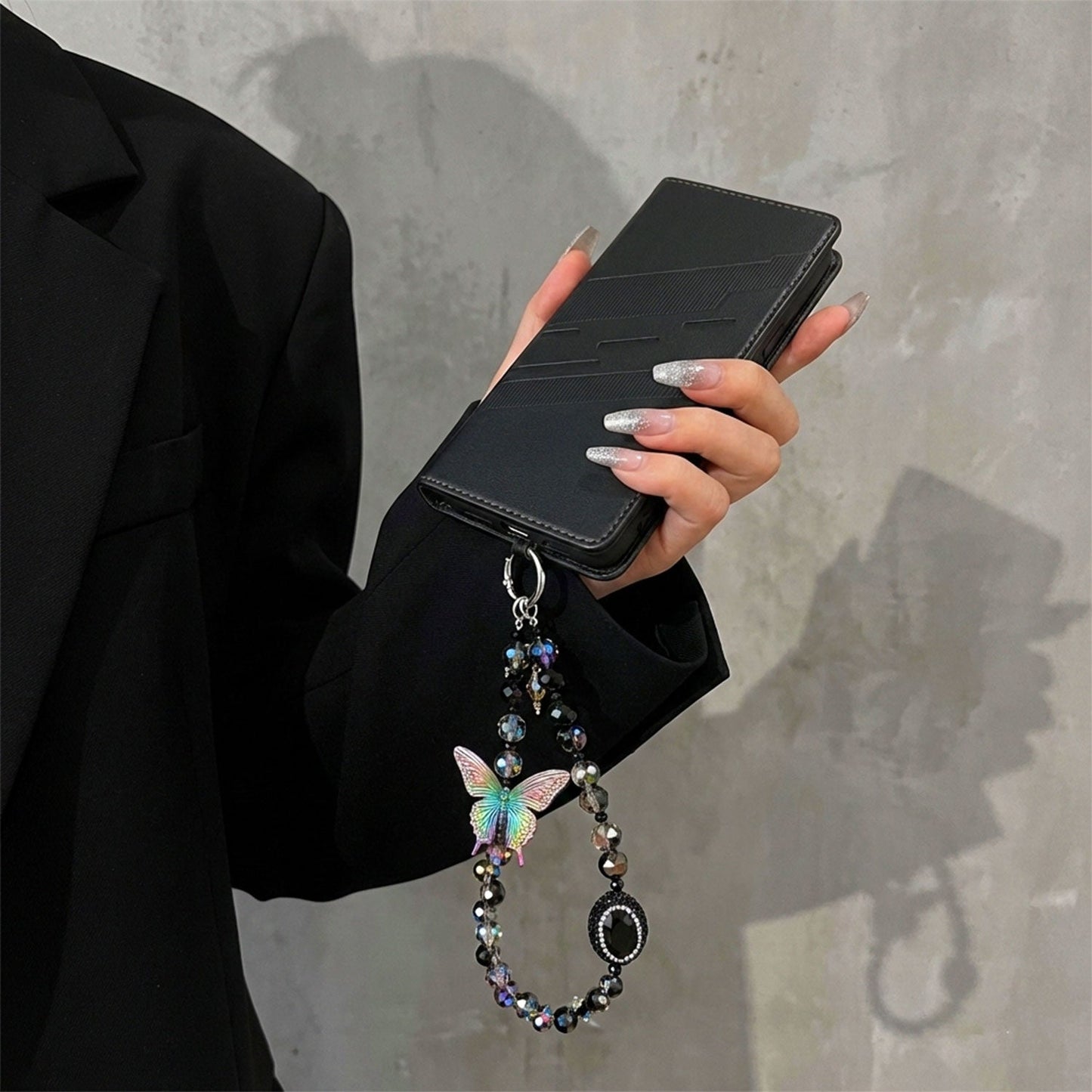 Oppo Reno 12 Pro 5G Retro PU Leather Magnetic Wallet Flip Case with Charm Strap