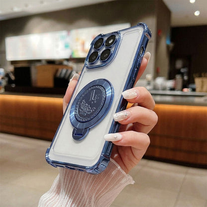 Motorola Edge 60 Pro 5G Premium Billion Wheel Rotating Shockproof Airbags Case (Buy 1 Get 1 Surprise Cover)