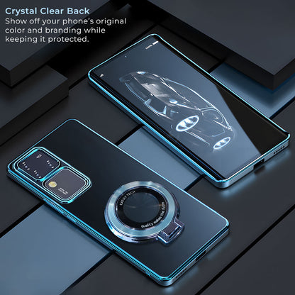 Vivo V30 Pro 5G Magnifier Electroplating Case
