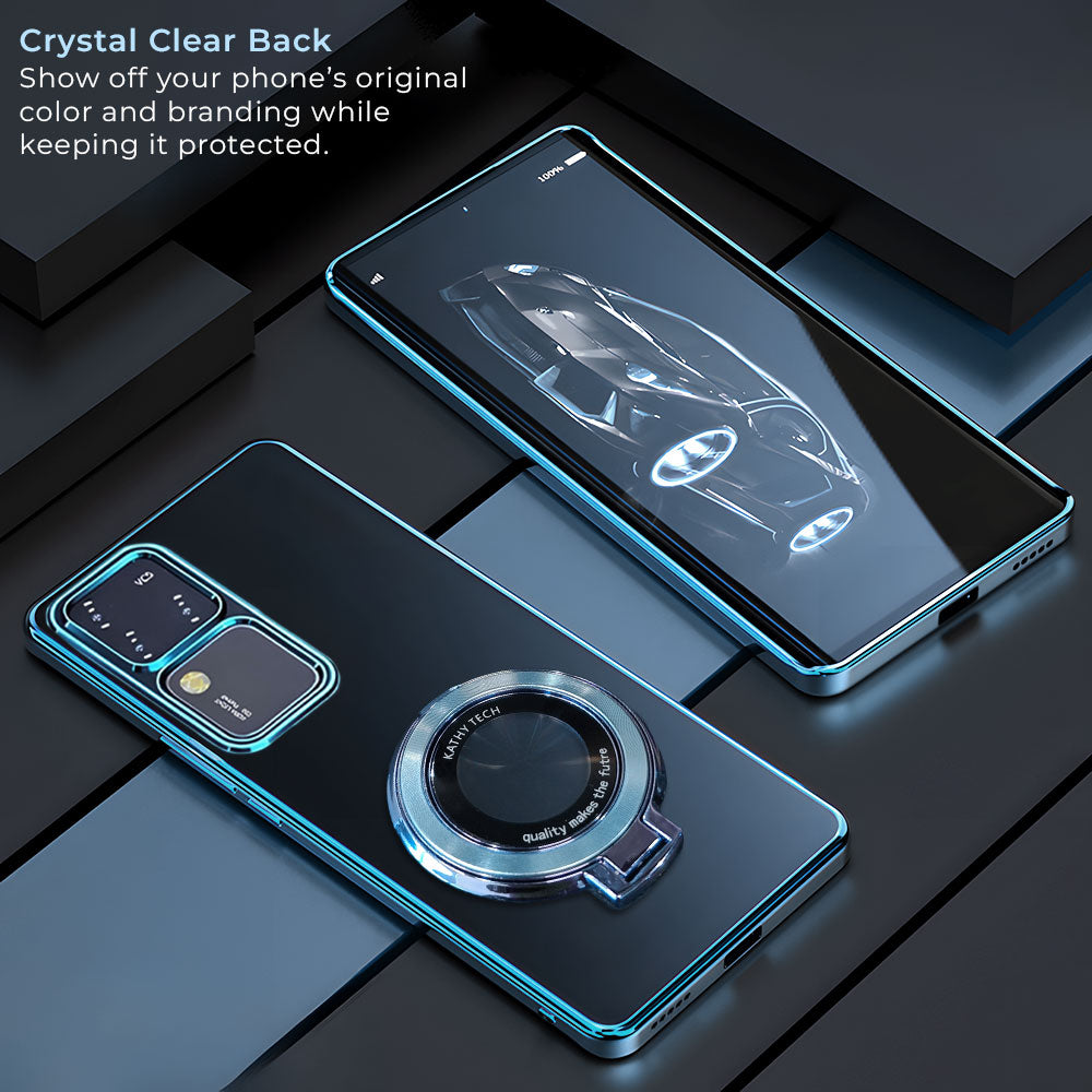 Vivo V30 Pro 5G Magnifier Electroplating Case