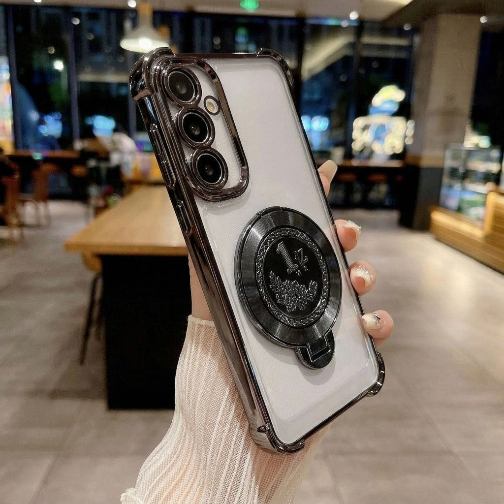 Samsung Galaxy A16 5G Premium Billion Wheel Rotating Shockproof Airbags Case