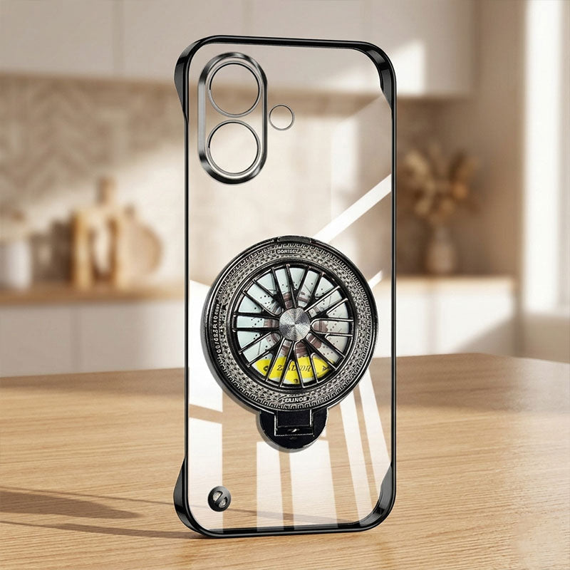 iPhone 16 Plus Porsche® Wheel Frameless Case