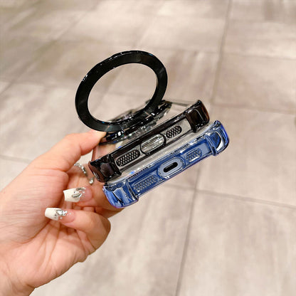 Motorola Edge 50 Neo 5G Four Corner Airbags 100% Original Astro Money Magnet Rotating Dollar Case