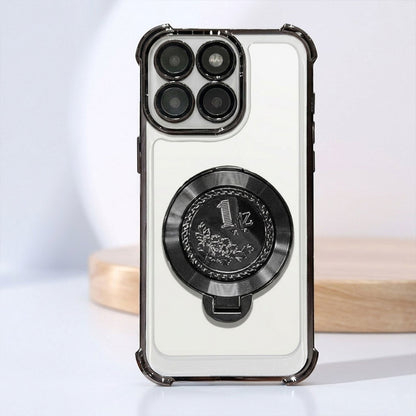 Motorola Edge 60 Pro 5G Premium Billion Wheel Rotating Shockproof Airbags Case (Buy 1 Get 1 Surprise Cover)
