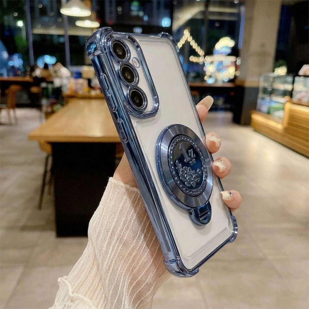 Samsung Galaxy A16 5G Premium Billion Wheel Rotating Shockproof Airbags Case