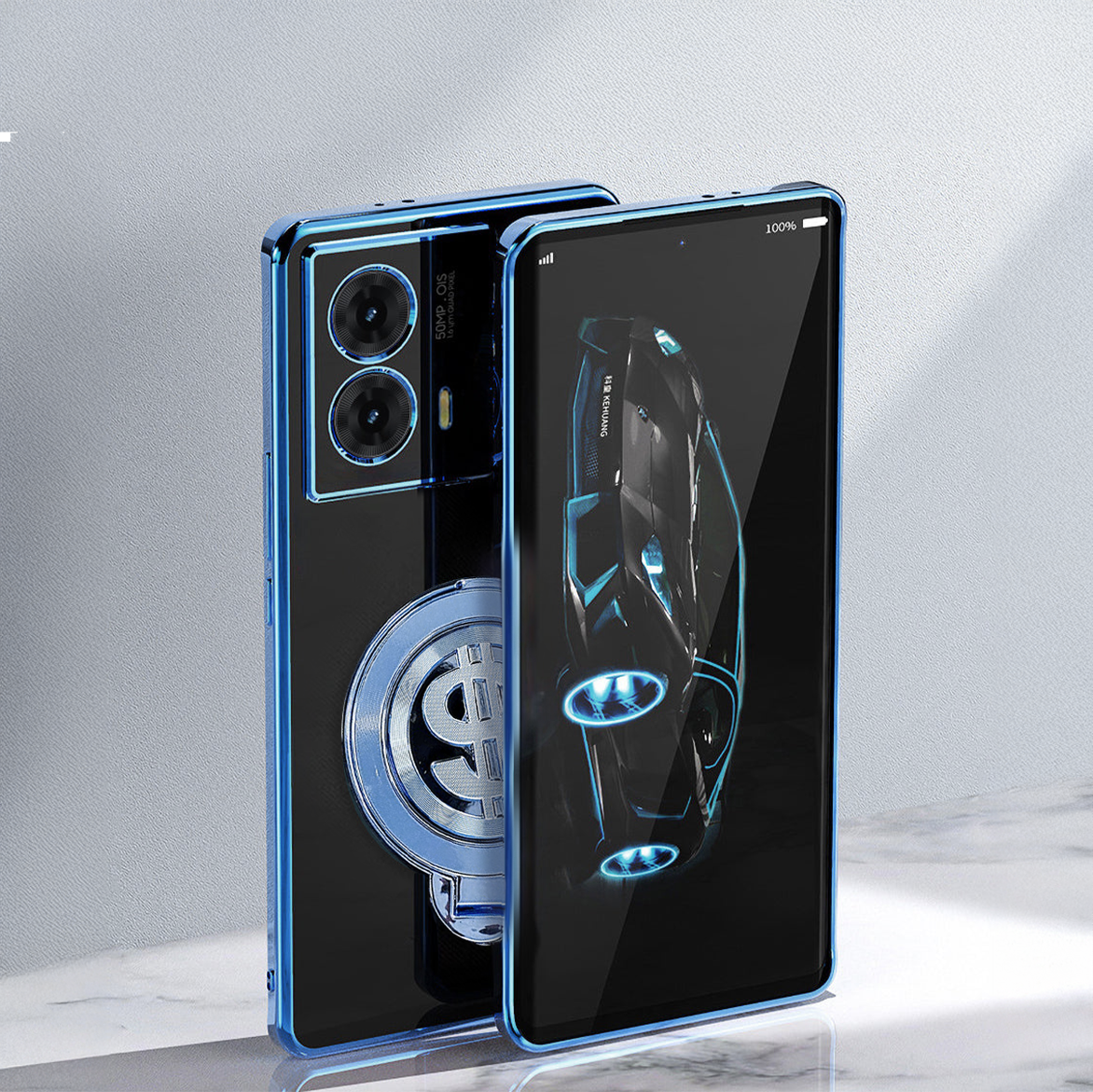 Motorola Edge 50 Fusion 5G Electroplating Dollar Case