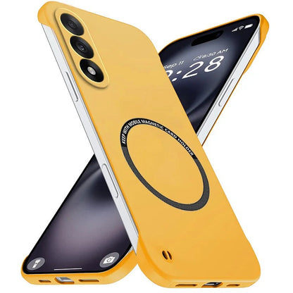 OnePlus Nord 5 5G Frameless Magnetic Wireless Charging Case - Ultra-Slim Clear MagSafe Compatible Cover