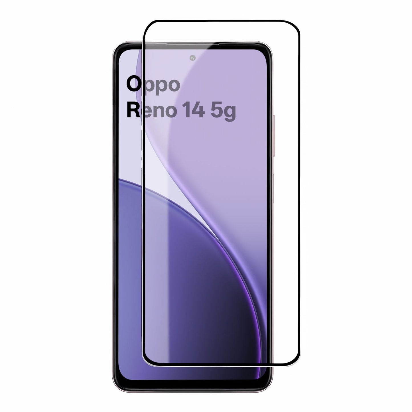 Oppo Reno 14 5G Frameless Magnetic Wireless Charging Case — Ultra-Slim Clear MagSafe Compatible Cover